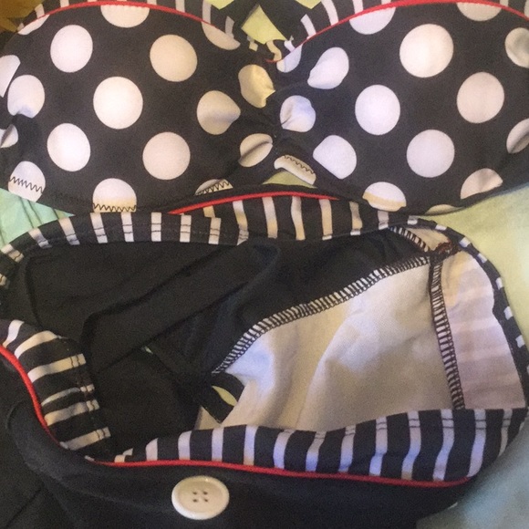 LAST 2❤️TRENDY RETRO PIN UP POLKA DOT BIKINI - Picture 7 of 8